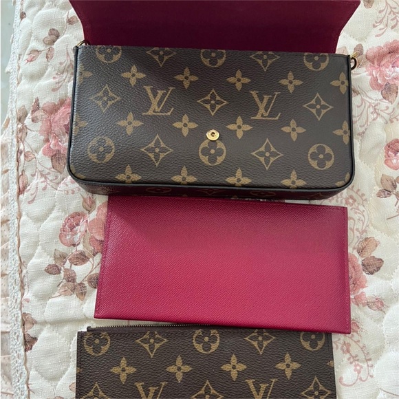 Pochette Felicie Louis Vuitton clutch purse - Picture 2 of 4